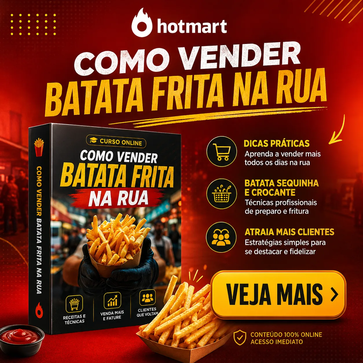 curso como vender batata frita na rua - tania vieira